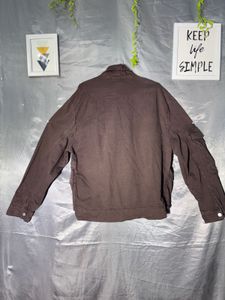 Zara Brown denim  Utility Jacket