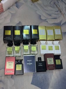 Designer Perfume Miniatures Set of 10
