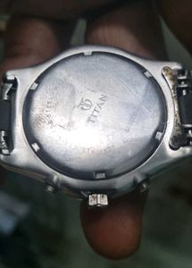 Titan Chronograph Two-Tone Wristwatch