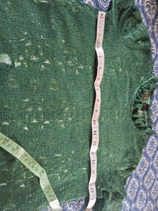 Elegant Green Lace Blouse