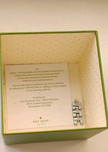 kate spade metro three-hand two-tone metal Watch