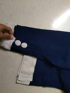 Navy Blue Abaya