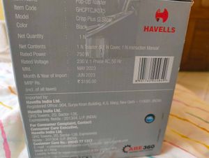 Havells toaster