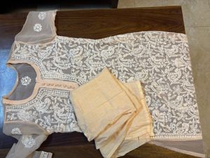 Elegant Chikankari Kurta Set