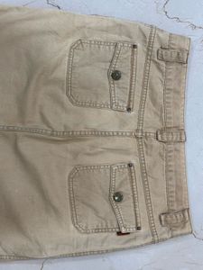 Khaki Mini Skirt