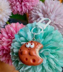 Cute Cookie Keychain