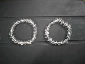 Sphatik Gemstone Crystal Bracelet