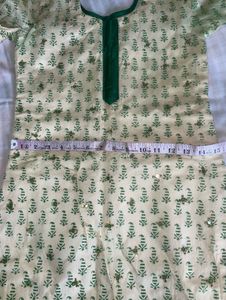 Women's Printed Kurta with dupatta and salwar