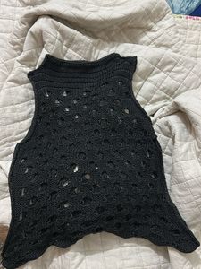Crochet Knit Top