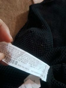 Zara Black Mesh Tank Top