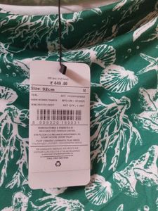 Shein Stylish One-Shoulder Print Top