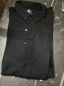 Red Tape Men's Black Long Sleeve Shirt