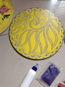 Sand Art Madhubani Pictures