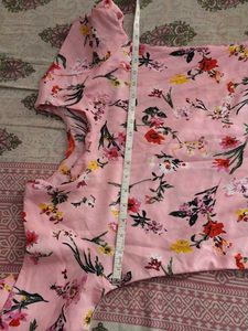 Pink Floral Top