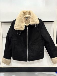 H&amp;M  Suede Biker  jacket