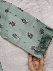 Avaasa Light Green Printed Kurta
