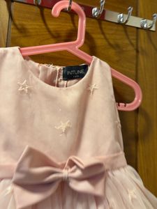 Sweet Pink Star Dress