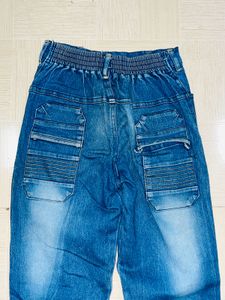 Kids Stylish Blue Denim Jeans