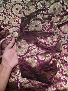 Elegant Brocade Lehenga Choli Set XSmall Size