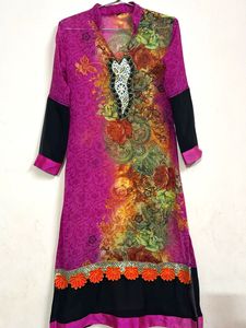 Pink Pakistani Kurta