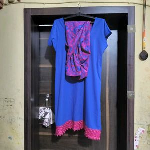 Blue Kurta with pant