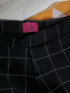 Checked Slim Fit Pants
