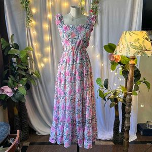 Floral Print Maxi Dress
