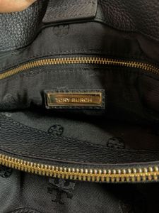 Tory Burch Amanda Pebbled Leather Convertible Bag