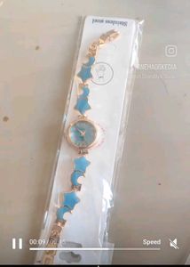 Boho Oxidized Watch Bracelet