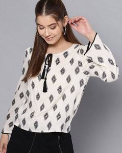 Stylish Printed Kurta Top