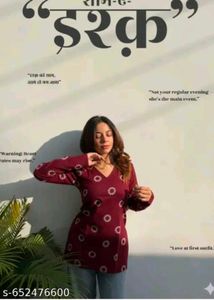 Floral Print Cotton Kurta