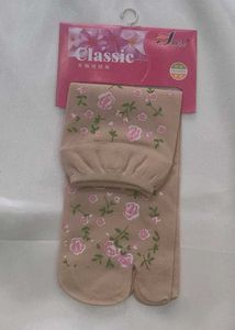 Floral Patterned Socks