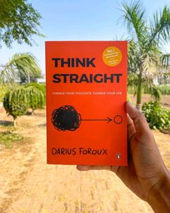 🆕 Think Straight Book By Darius Foroux Paperback