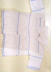 White Cotton Night Suit