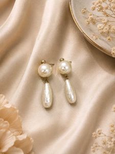 Elegant Pearl Drop Earrings