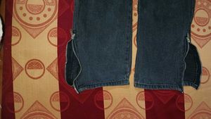 Unique Graphic Print Jeans