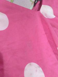 Pink Polka Dot Spaghetti Strap top