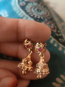 Beautiful South Indian Jhumka Earrings