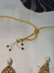 Elegant Peacock Design Necklace &amp; Earrings Set