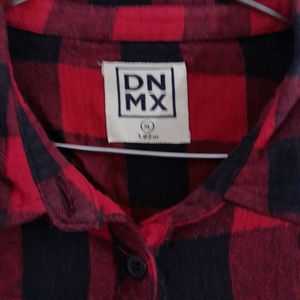 Red &amp; Black Plaid Shirt