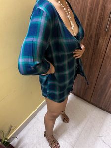 Slim and cute Cheque shirt
