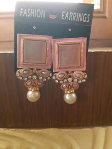 Baby Pink Earings