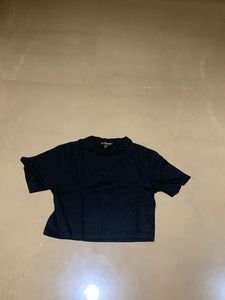 Brand New Black Crop Top