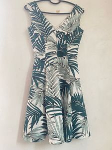 Tropical Print Dress