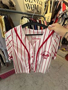 Disney Mickey Mouse Baseball Jersey Top