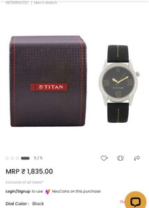 Titan Analog Watch