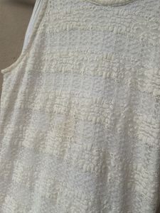 White Sleeveless Dress 🤍✨