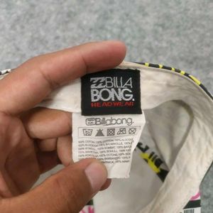 Billabong Graphic Graffiti style fitted cap