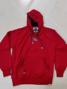 Men Red Hoodie