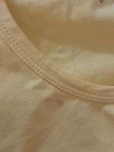 Yellow Casual T-Shirt (Women's)